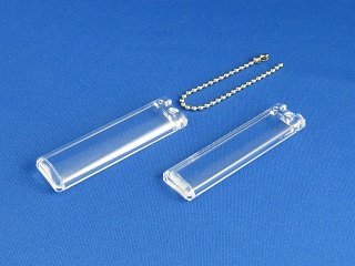 手作り出来るキーホルダー空洞のスティック型の画像