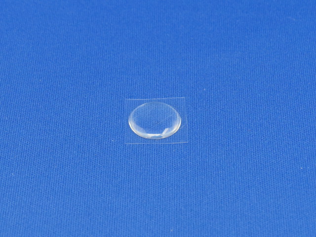 メタルキーホルダー用ドームシール丸型15mmの画像